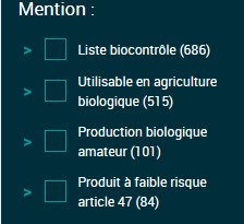 Faire une recherche par mention